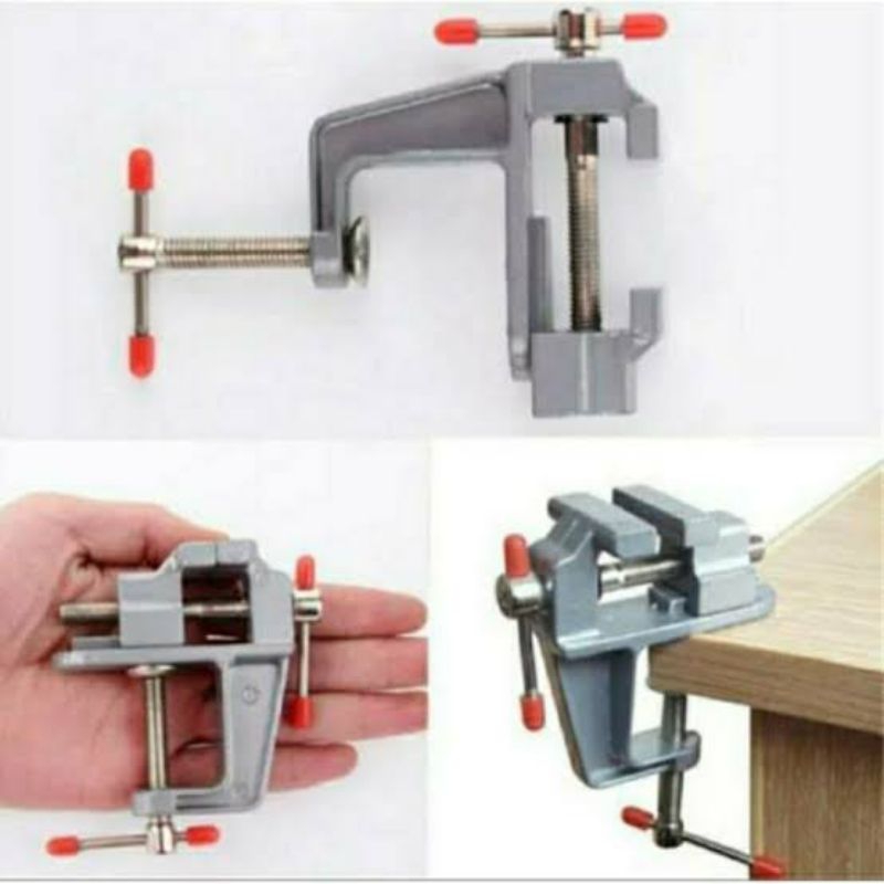 Klem Catok Ragum / Catok Meja / Ragum Clamp Vise Bench / Table Vice