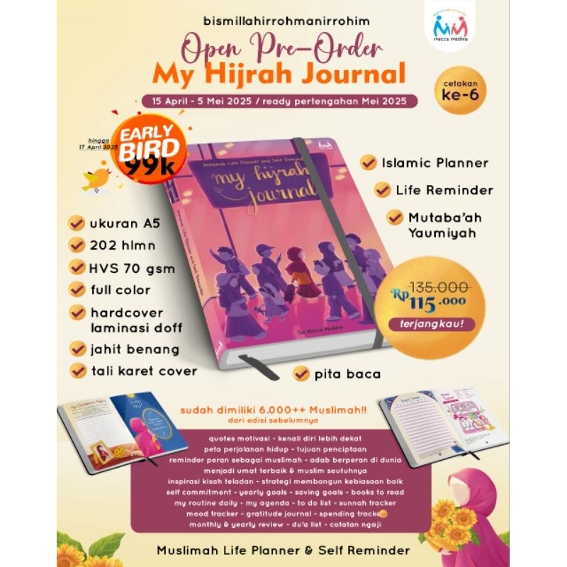 

My Hijrah Journal Meccamedina Kids Jurnal Muslimah Buku Agenda Muslimah Muslimah Planner