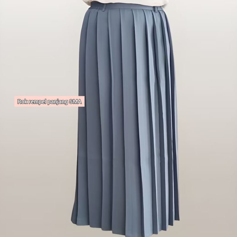 rok rempel panjang SMA terlaris rok rempel SMA termurah rok rempel panjang wanita terkece rok panjan