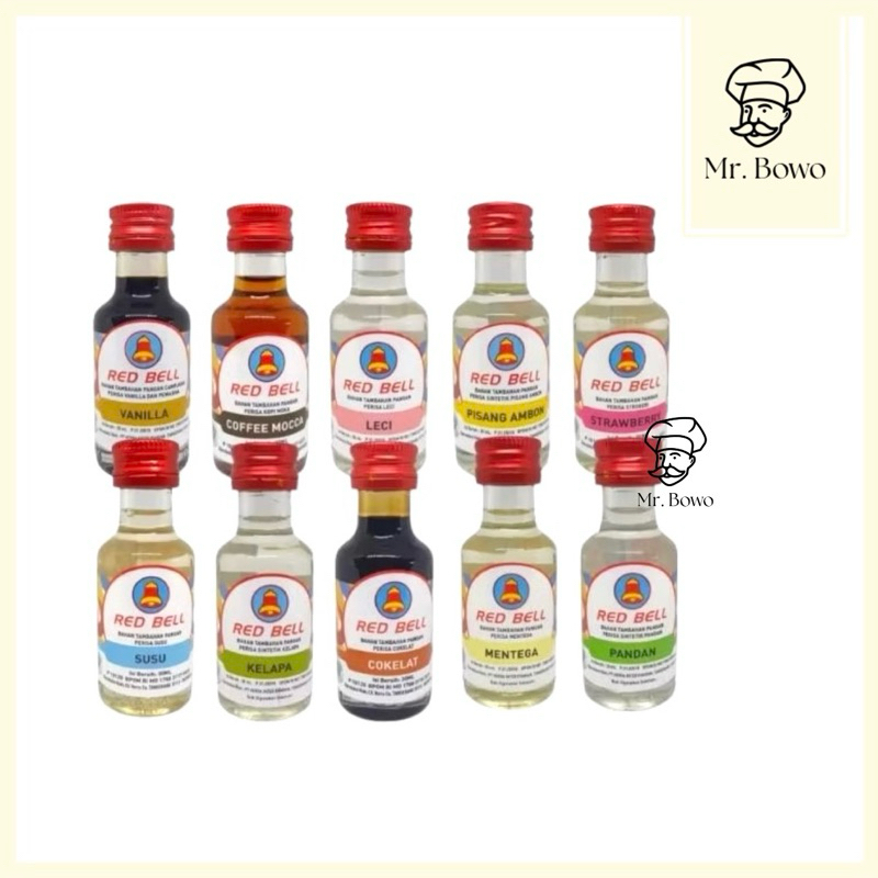 

Red Bell Essence Perisa (30ml) (11 Varian)