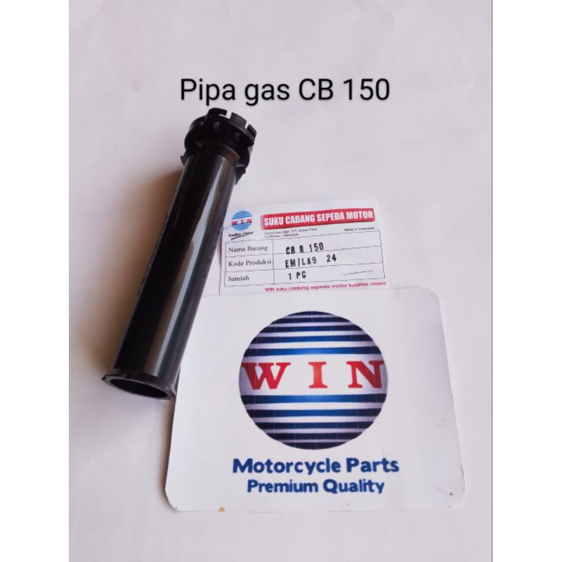 pipa gas motor