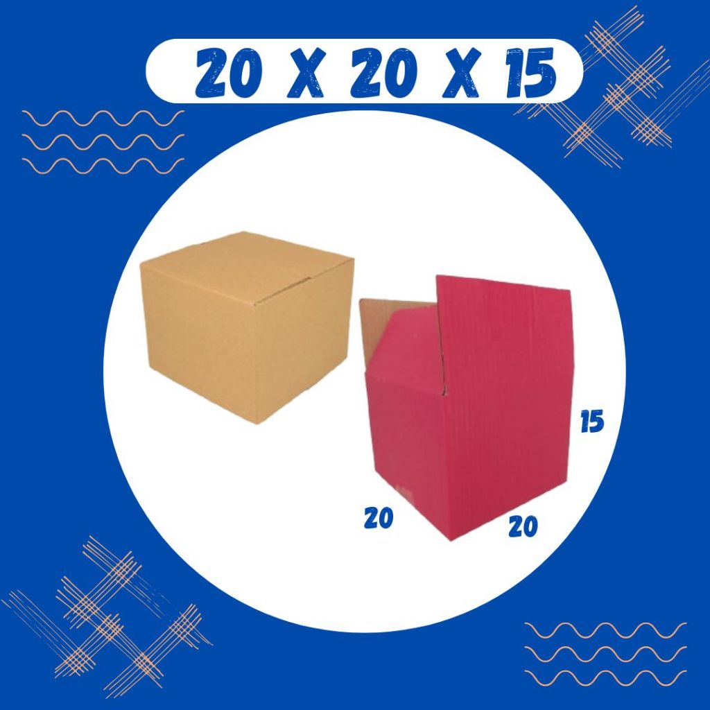 

Box Packing 20x20x15 Kardus A1 Karton Dus Kotak Kemasan Sparepart Jamu Madu Assesoris Souvenir Olshop