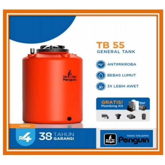 Toren Air Penguin 520 liter TB 55 / Tangki Tandon Air Penguin Kapasitas 520 liter