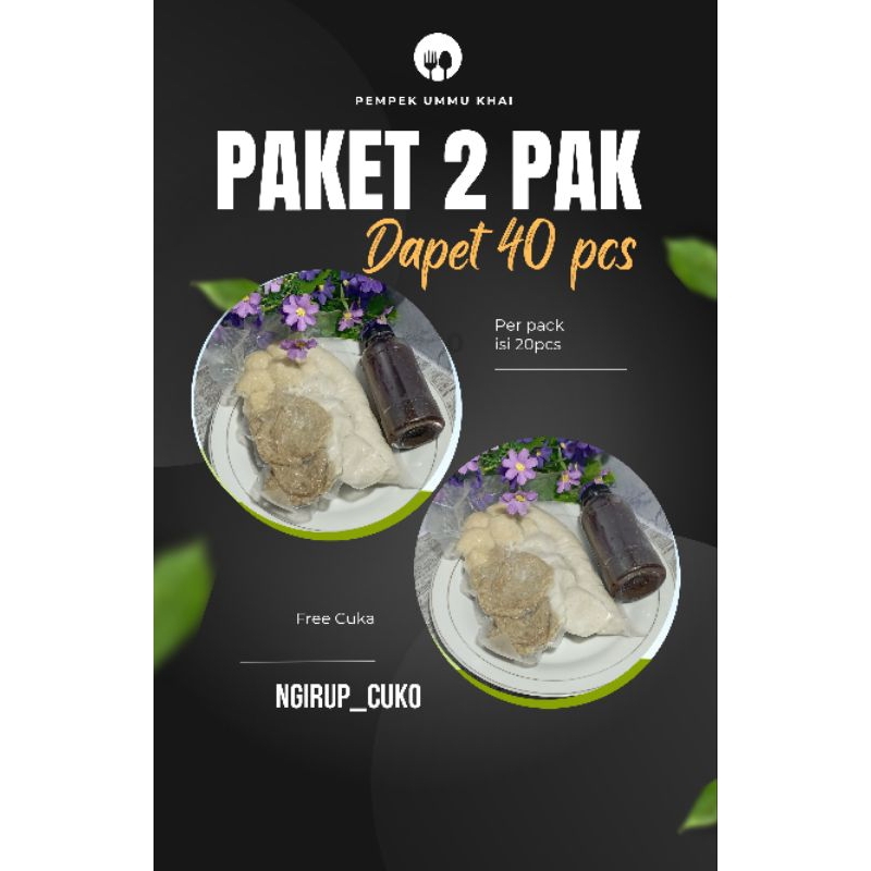 

Pempek 40 campur Asli Palembang