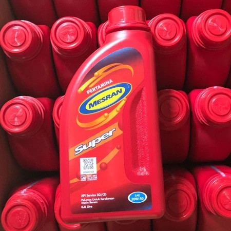 Hanovershop Oli Mesran Super 800Ml Oli Mesran Super 0.8Liter