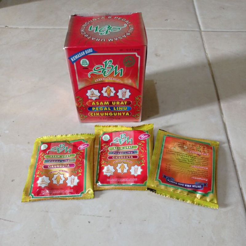 jamu sbm serbuk isi12bks