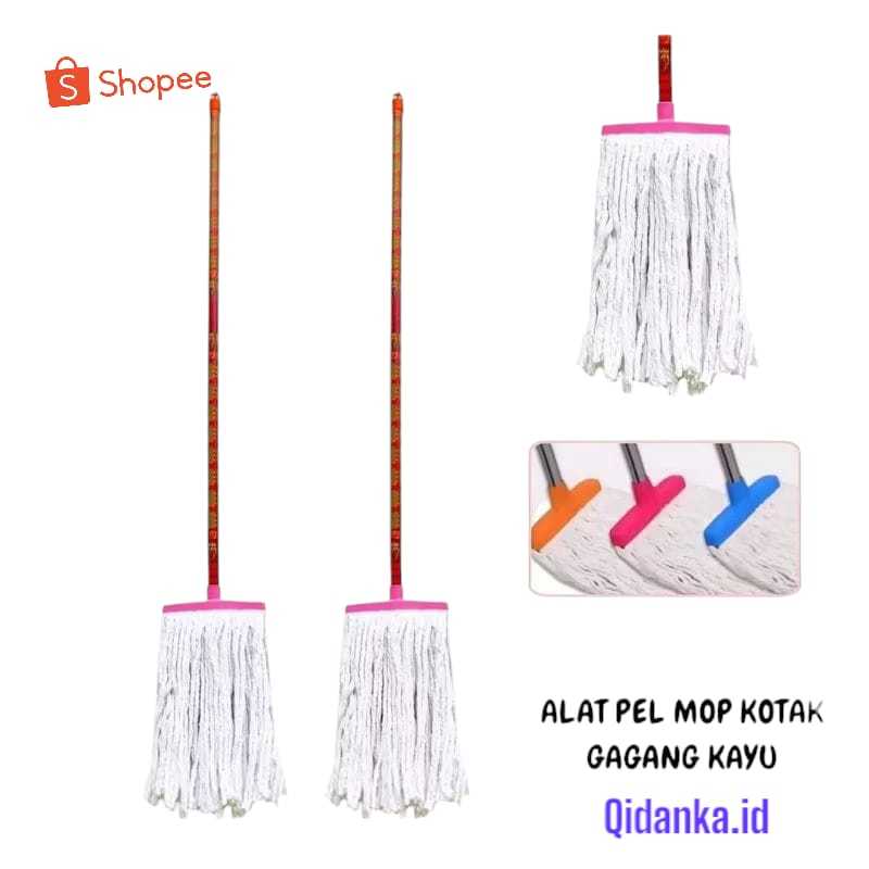 Pel Lantai Gagang Kayu / Pel Lantai Sumbu