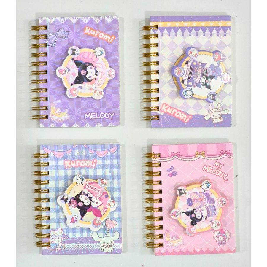 

Notebook Kuromi A7 187-3 Spiral Putar