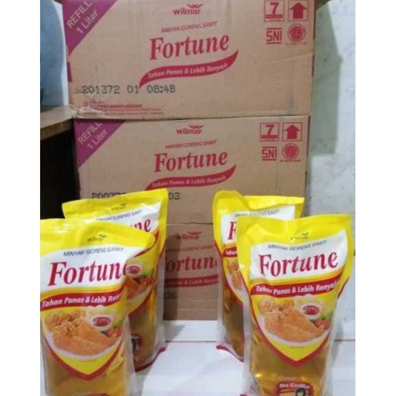 

MINYAK GORENG FORTUNE 1 LITER - MINYAK FORTUNE 1 LITER 1 DUS ISI 12 PCS