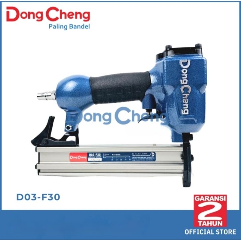 

MESIN PAKU TEMBAK F30 DONG CHENG D03-F30 AIR BRAD NAILER PAKU TEMBAK KAYU TRIPLEK MATA LURUS I 30 MM DONGCHENG ORIGINAL BISA COD