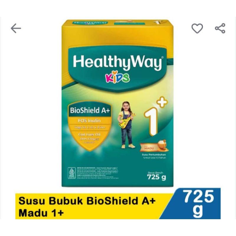 HEALTHY WAY 1+, HEALTHY WAY 3+ 725G FREE MINYAK 2L