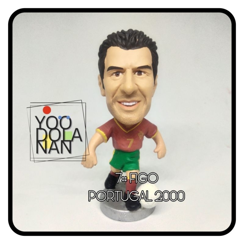 7# FIGO - PORTUGAL 2000 POCKET SPORT CORINTHIAN FIGURE PEMAIN BOLA