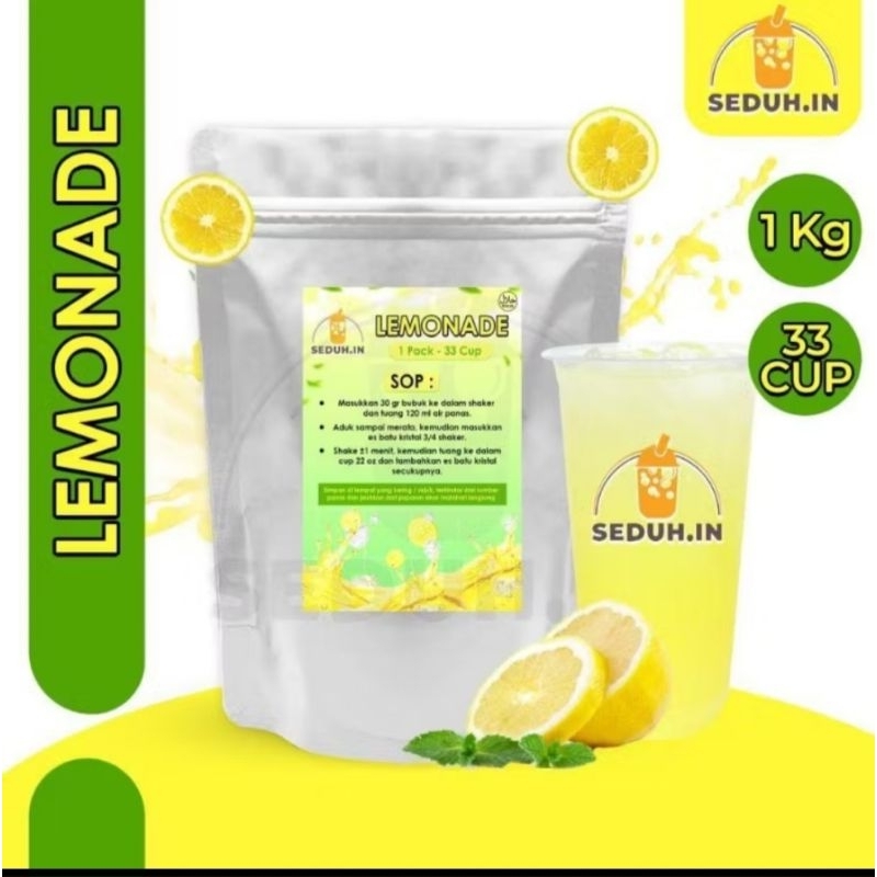 

lemonade bubuk minuman premium lemonade 1 kg