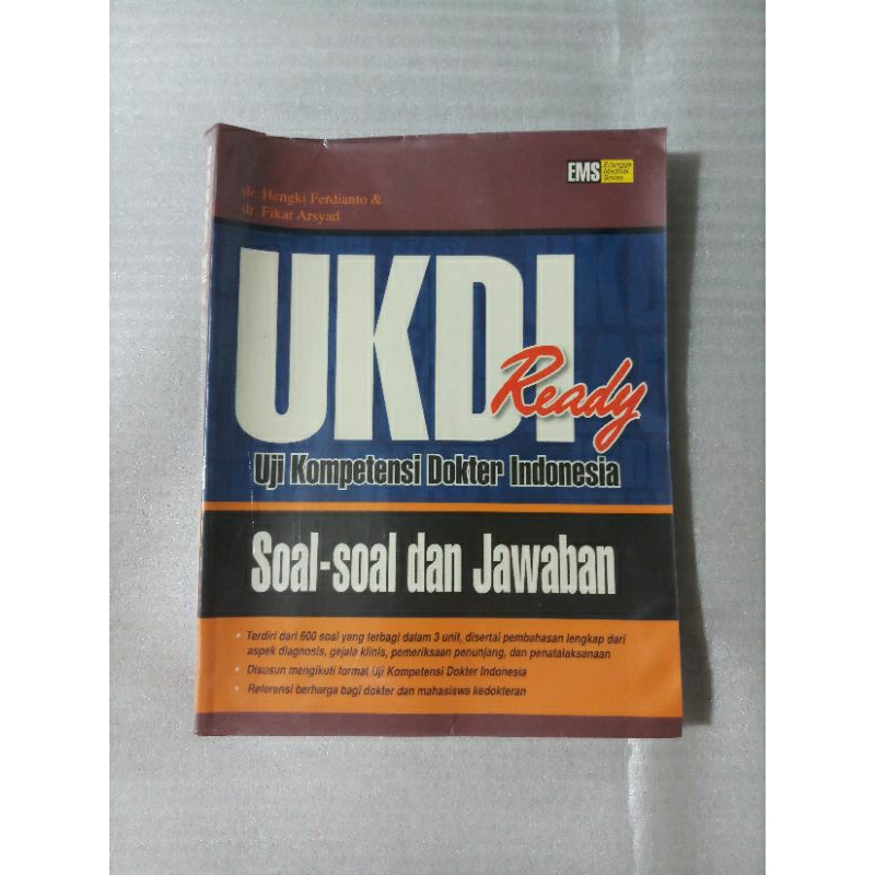 Buku Uji Kompetensi Dokter Indonesia UKDI Soal Soal Dan Jawaban