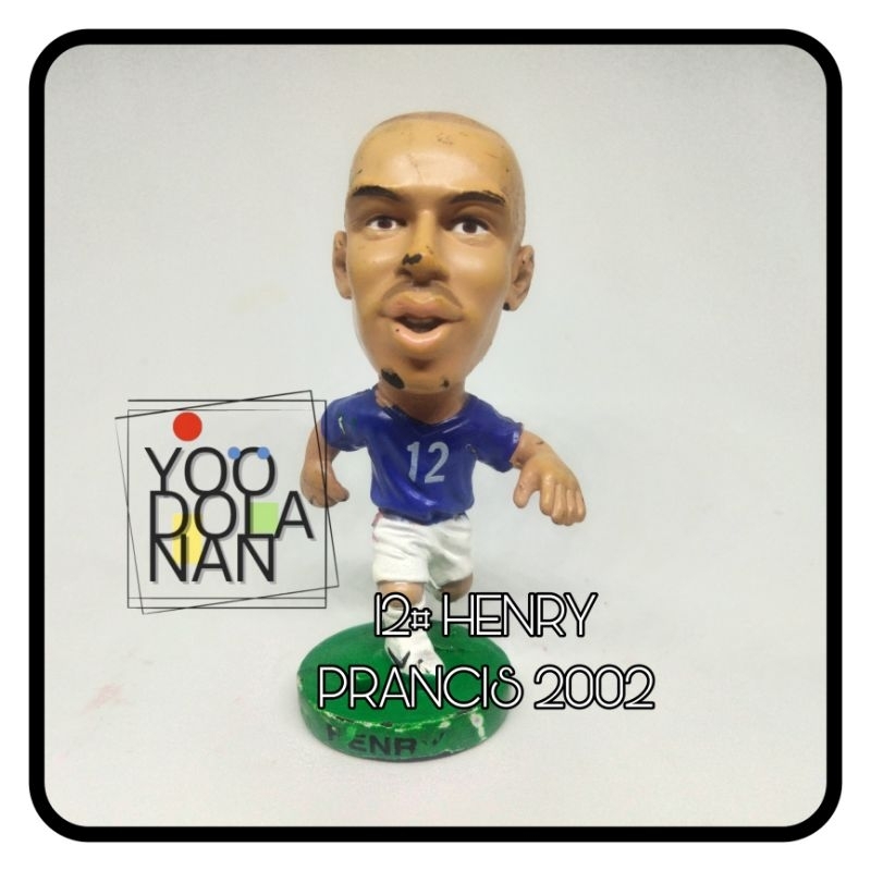 12# HENRY - PRANCIS FORWARD SPORTS FIGURE PEMAIN BOLA