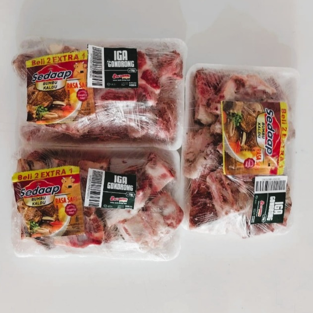 

Iga Gondrong Berat 1 Kg Iga Halal Bonus Bumbu Kaldu Sapi