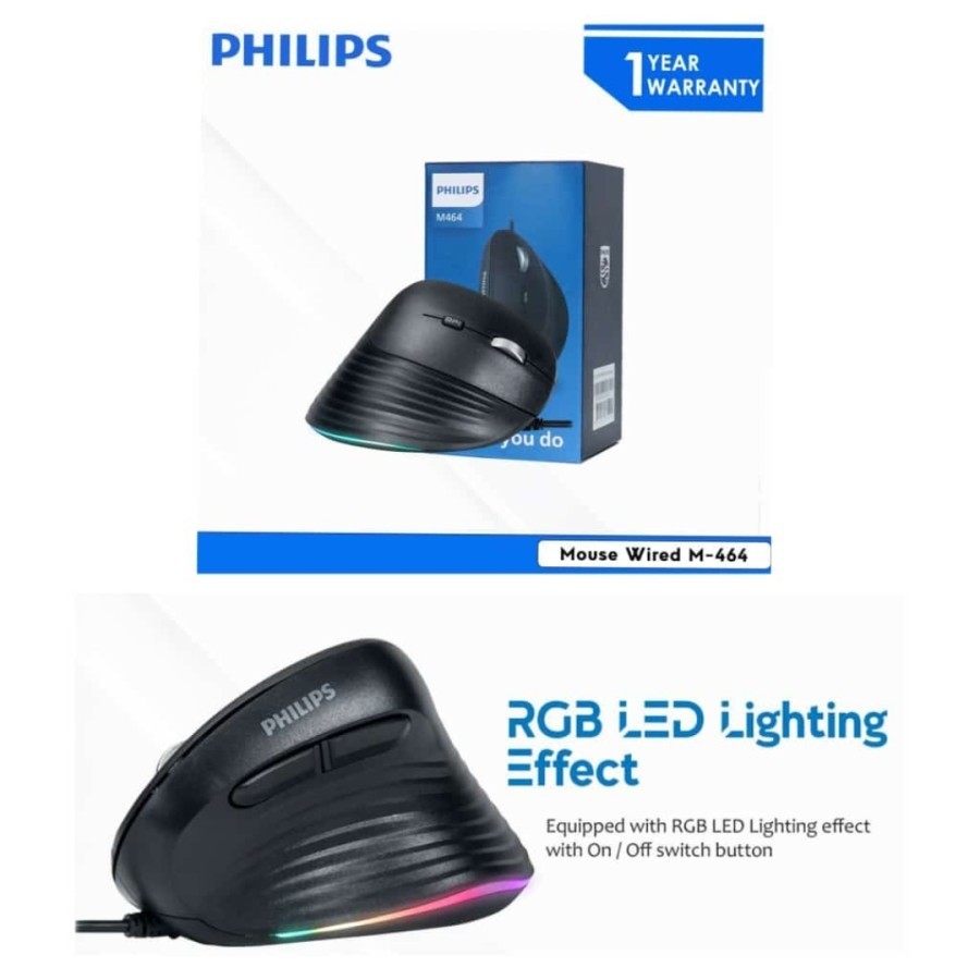 MOUSE WIRELESS PHILIPS M464 - DISASS JOGJA