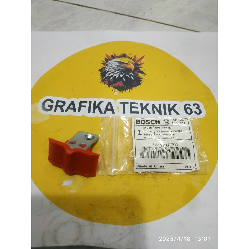 switch button saklar impact bor Bosch 13mm gsb 550