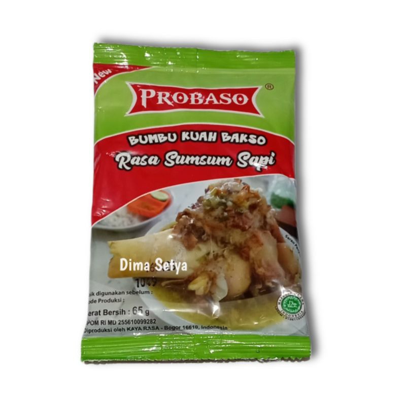 

PROBASO bumbu kuah bakso rasa sumsum sapi 65gram