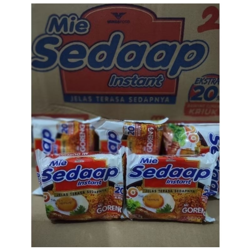 

MIE SEDAP GORENG SEPAKET 5PCS.ENAK POL.MURAH