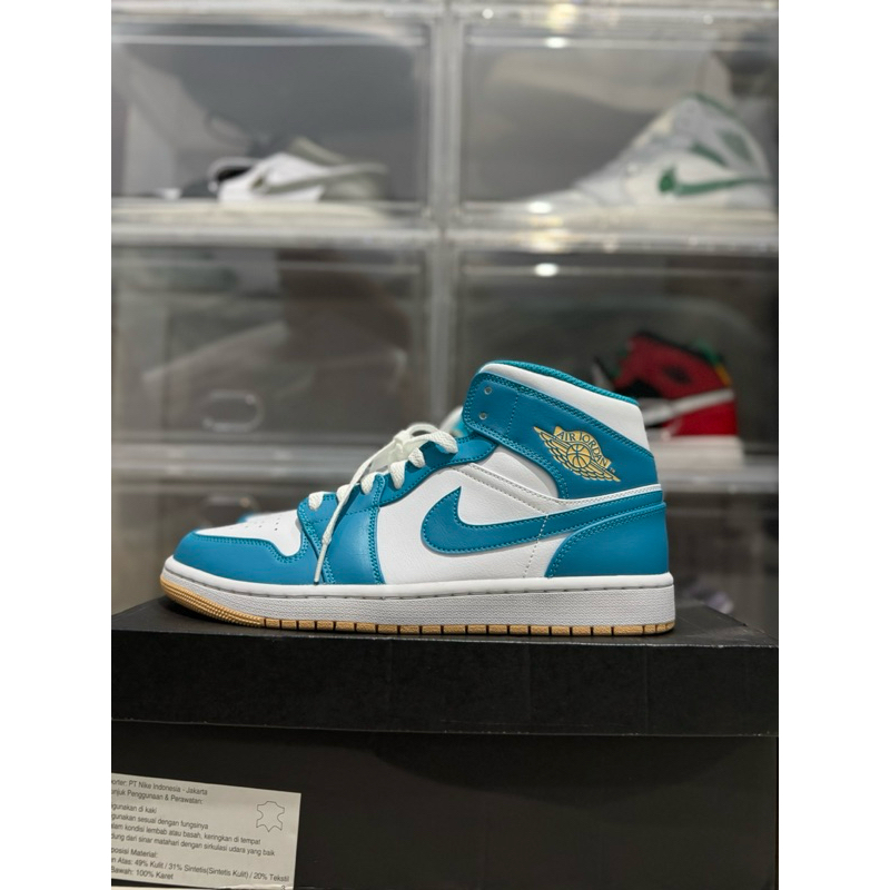 Air Jordan 1 Mid AQUATONE/CELESTIAL (44)(BNIB)