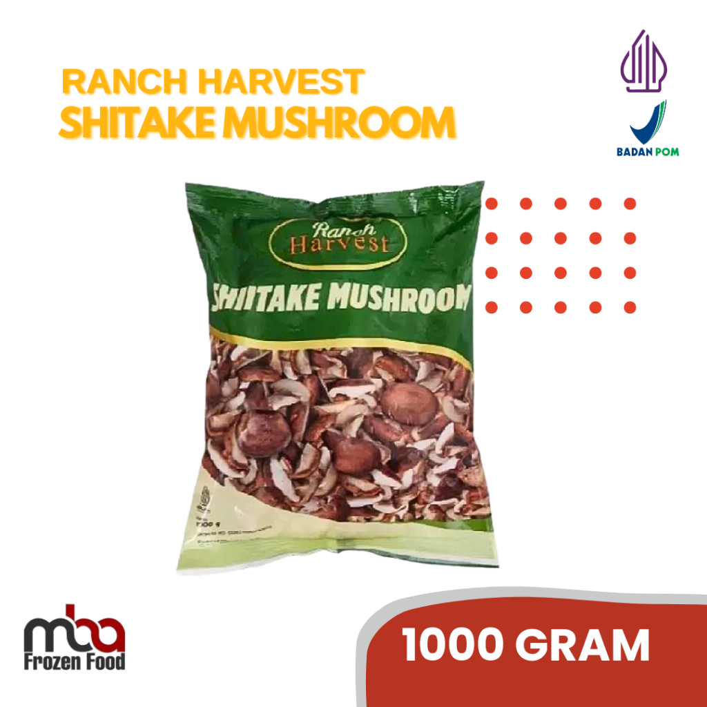 

Ranch Harvest Shitake Mushroom 1kg / Jamur Shitake 1kg /Shitake /Soup /Jepang /Jamur /Jamurkancing /Sayuran /Sayur /Brokolipotong /Masakan /Bahanpokok /Frozenfood /Bumbu /Sop /Capcay /Praktis