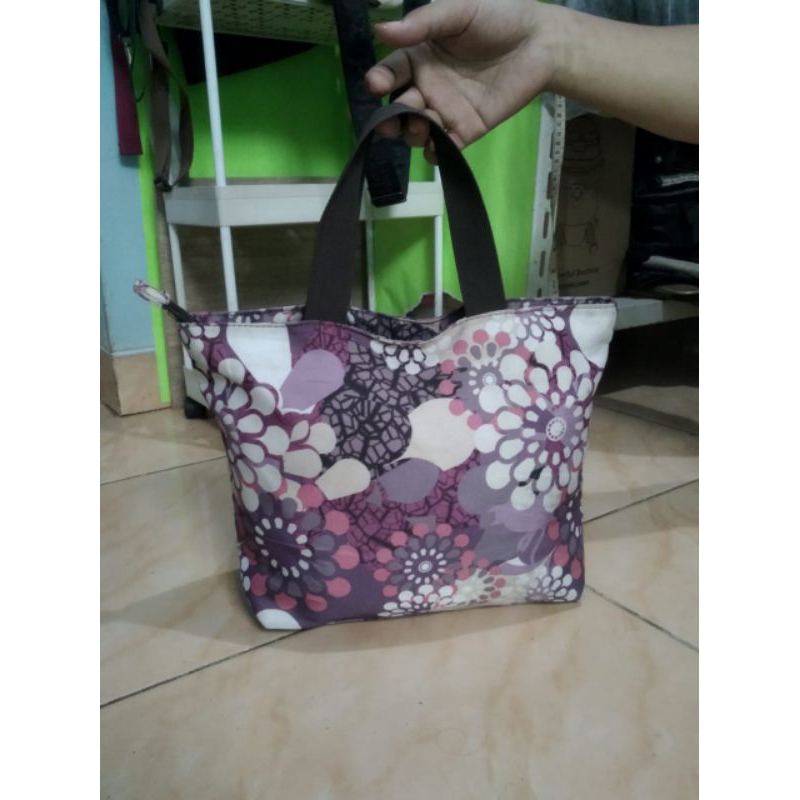 tas pl handbag cwe berbunga bunga