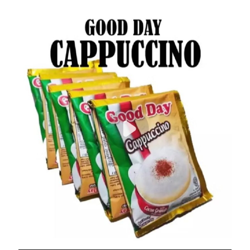 

kopi Good Day Cappucino renceng 25gr isi 10 PCS