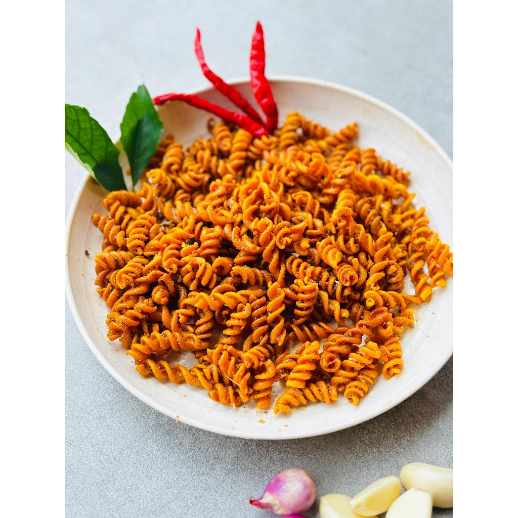 

Seblak Kering Spiral Daun Jeruk 500 gram