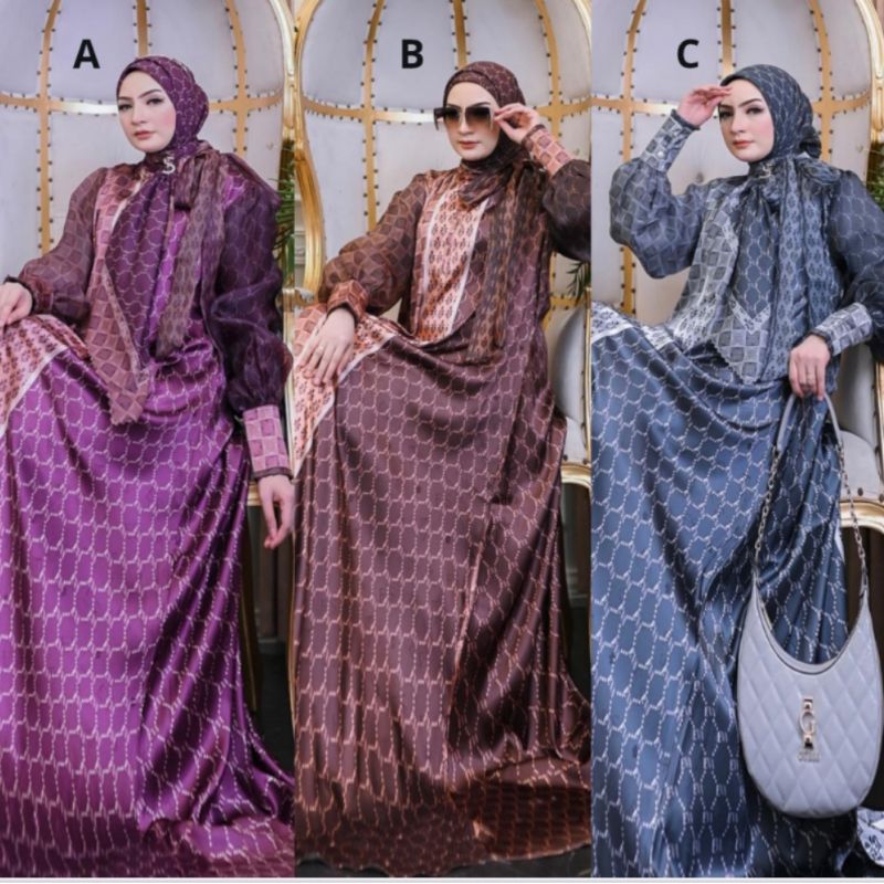 CUNDA DRESS GAMIS BY EEVA YODIZEIN SYAR'I