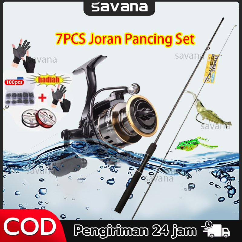 Joran Pancing Ul Ultra Light Baitcasting Dan Spinning Renlong 160 180 210 Joran Pancing 1 Set Lengka