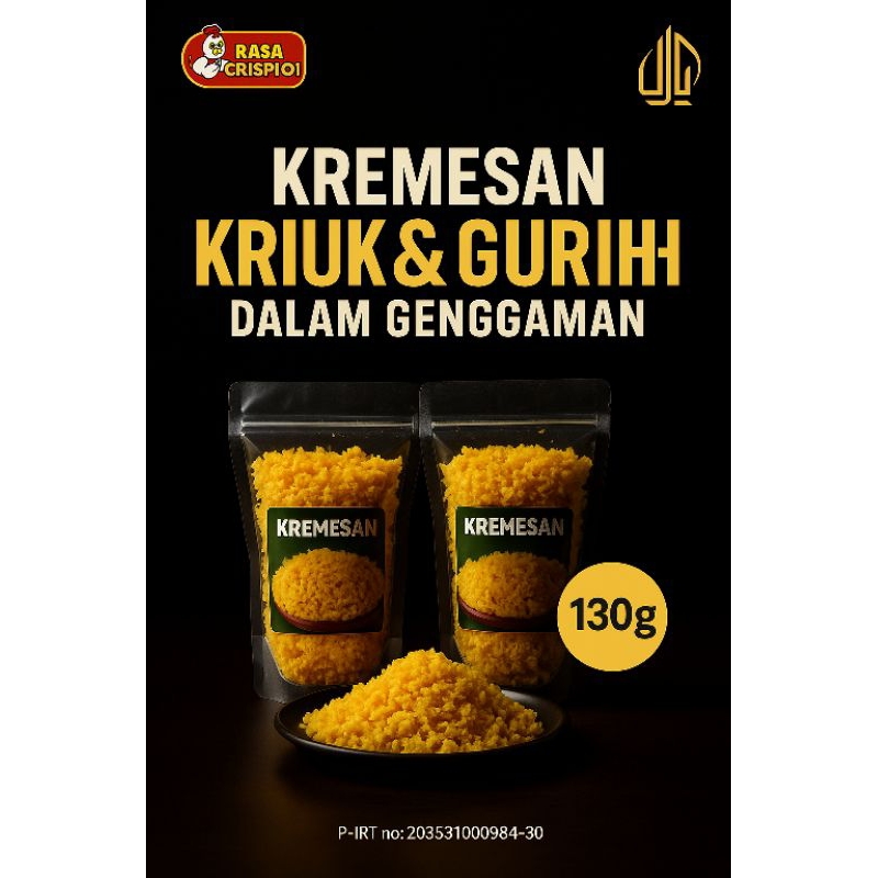 

Kremes Ayam Fresh 130g, Renyah Maksimal!