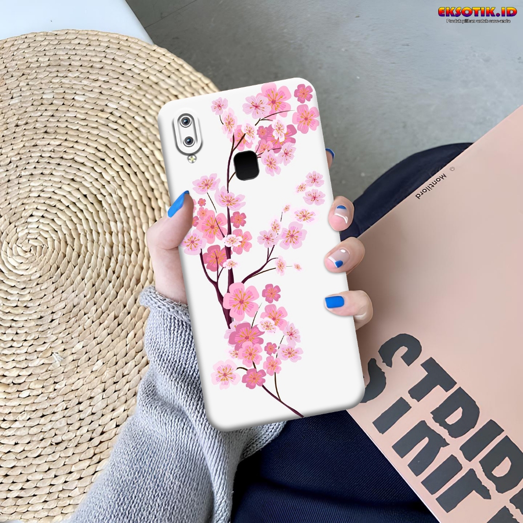 Case VIVO Y91 Y93 Y95 - Eksotik.id - Casing VIVO Y91 Y93 Y95 - Case BUNGA - Skin Handphone - Silikon