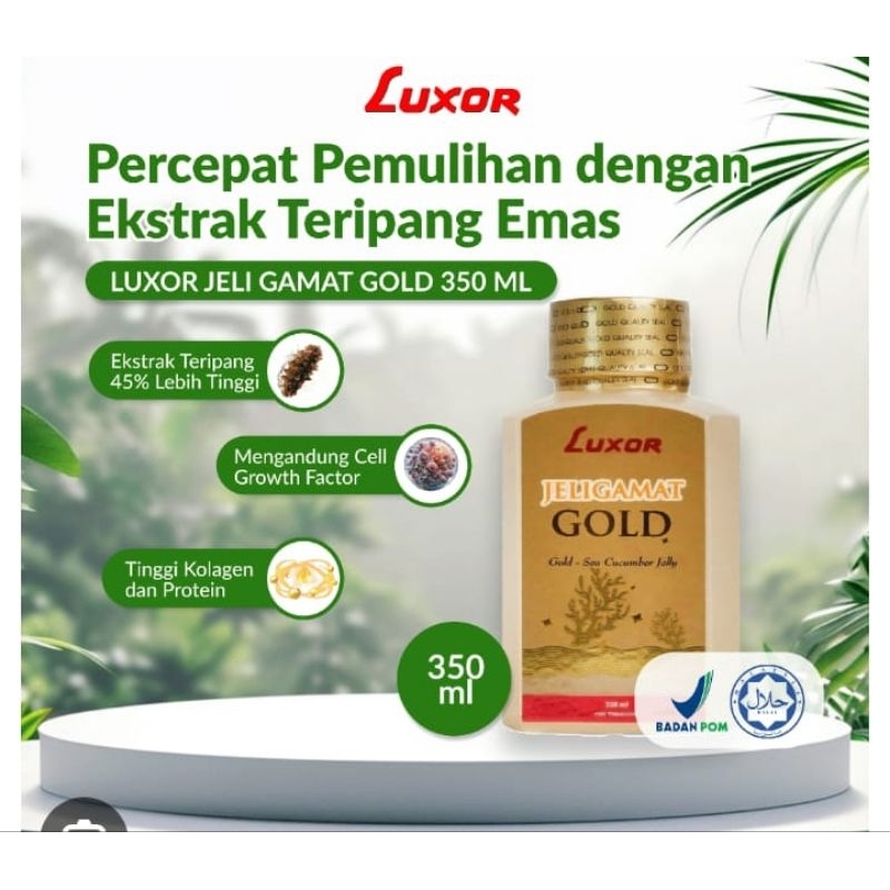Luxor Jeli Gamat Gold 350ml