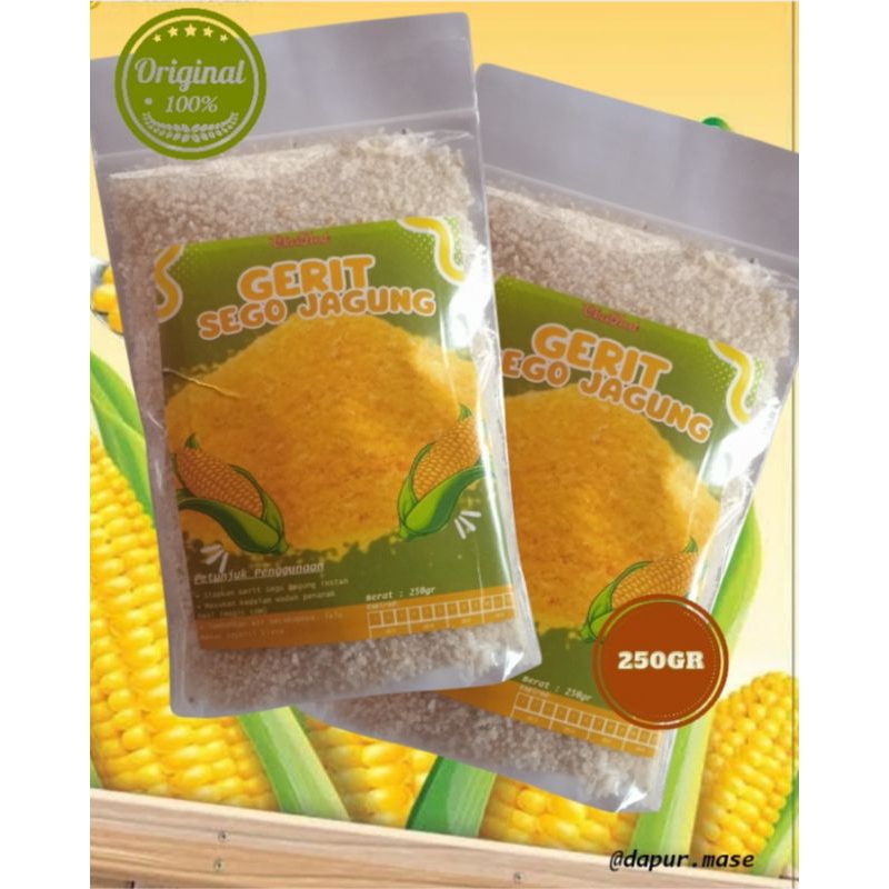 

GERIT SEGO JAGUNG INSTAN (Putih) 250gr