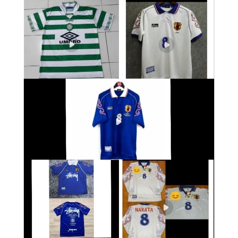 Jersey Celtic 1997/Jersey Japan 1997/Jersey Japan 1998 Home Away/Jersey Jepang 1997/Jersey Jepang 19