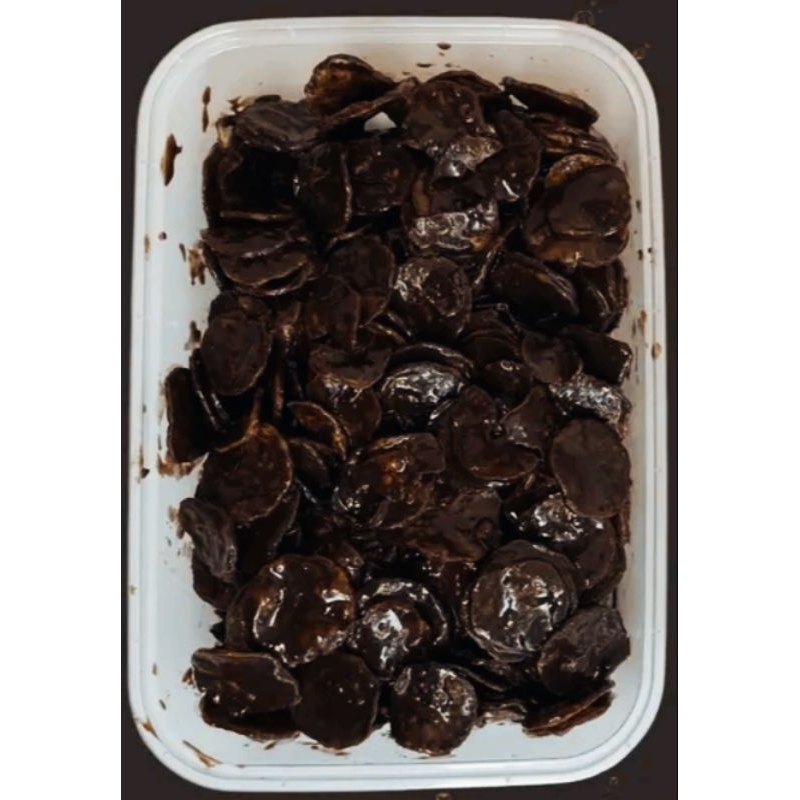 

kripik coklat lumer pisang 500ml