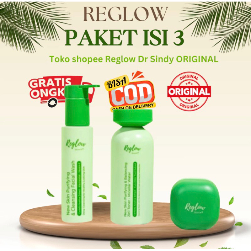 Reglow SkinCare Penghilang Flek Hitam Bikin Glowing Original BPOM