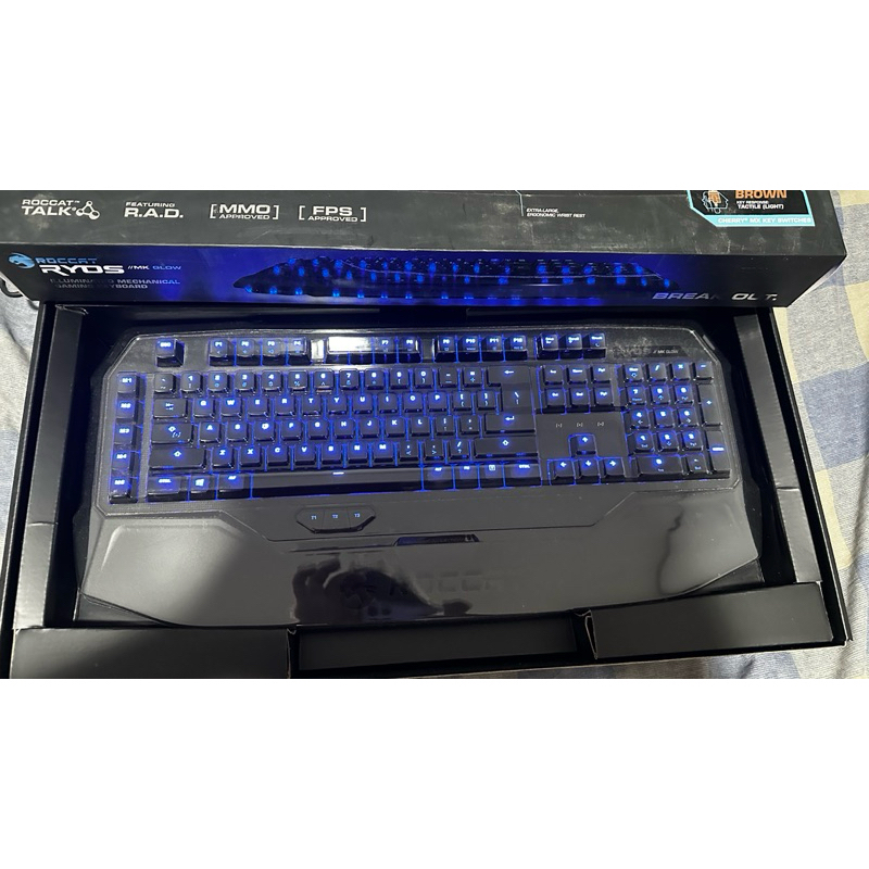 Keyboard Mechanical Roccat Ryos MK Glow Brown Switch