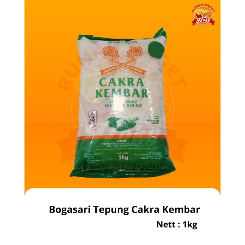

Bogasari Tepung Cakra Kembar 1Kg