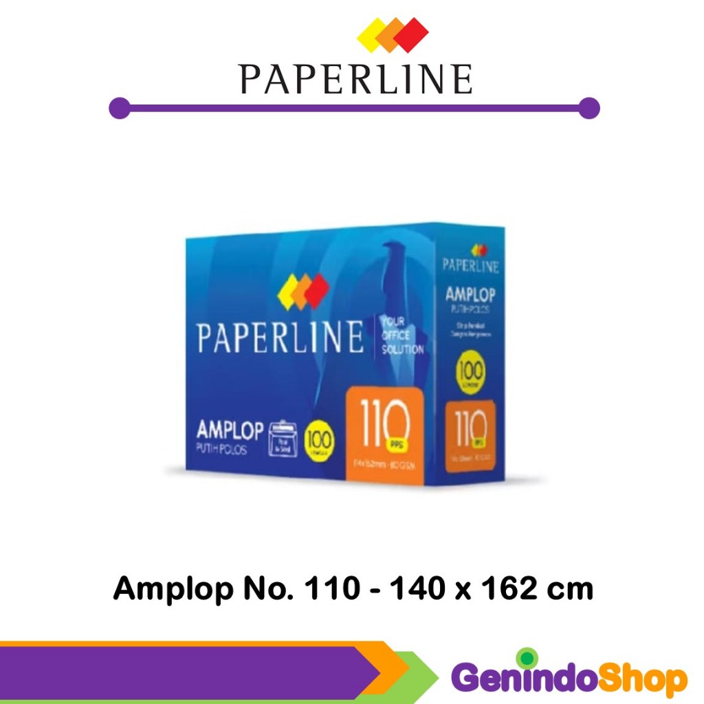 

Amplop Putih Polos 110 PPS Paperline