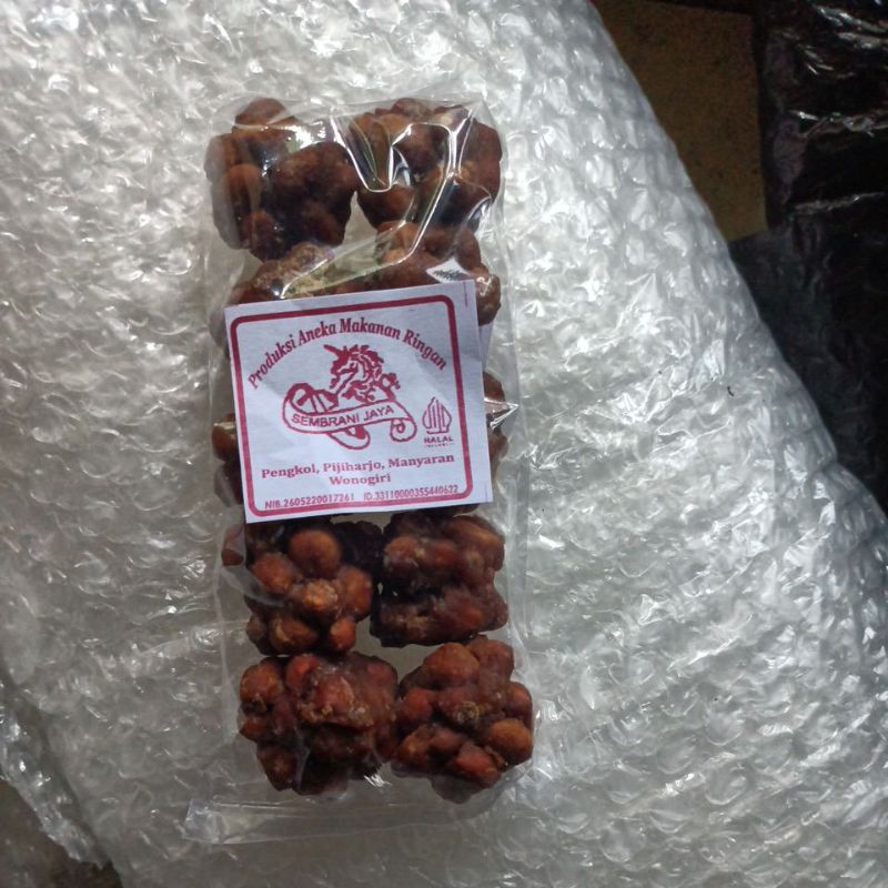 

Ampyang Kacang Bulat Manis Gurih Renyah Tanpa Pengawet