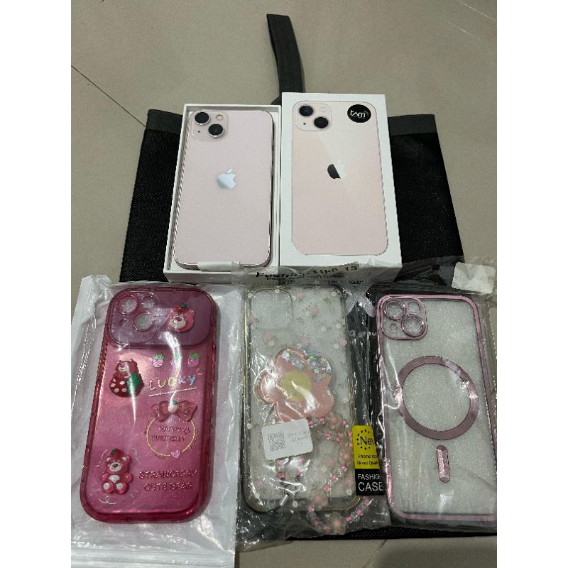 IPHONE 13 PINK SECOND HAND GARANSI RESMI IBOX
