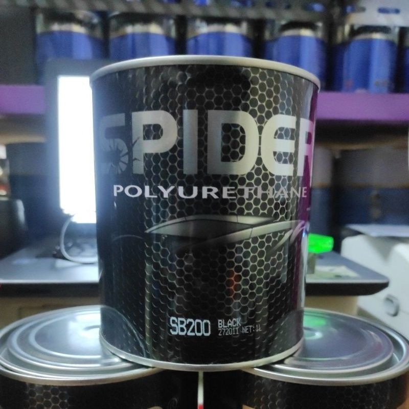 CAT PU SPIDER BLACK / CAT PU BLACK / SPIDER SB200 BLACK / CAT PU