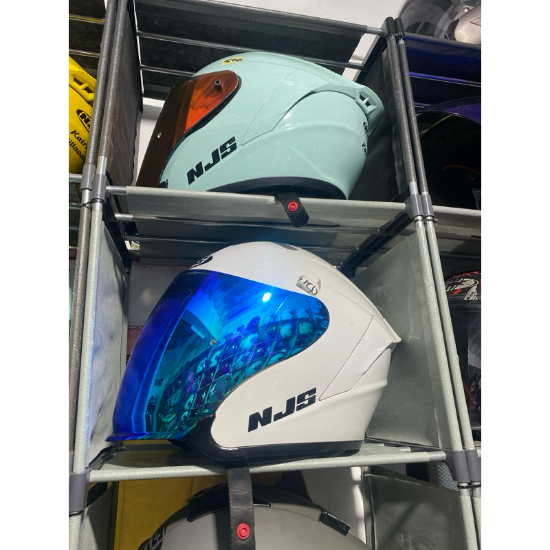 helm njs kairoz putih