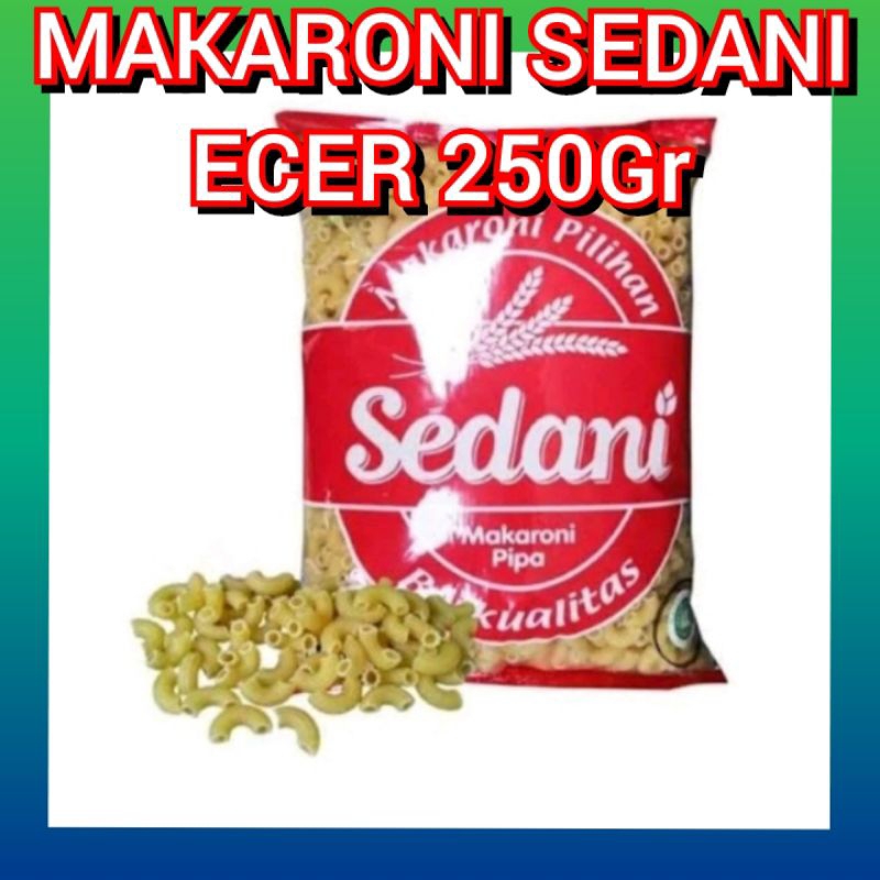 

250Gram Ecer Makaroni Sedani Bentuk Pipa