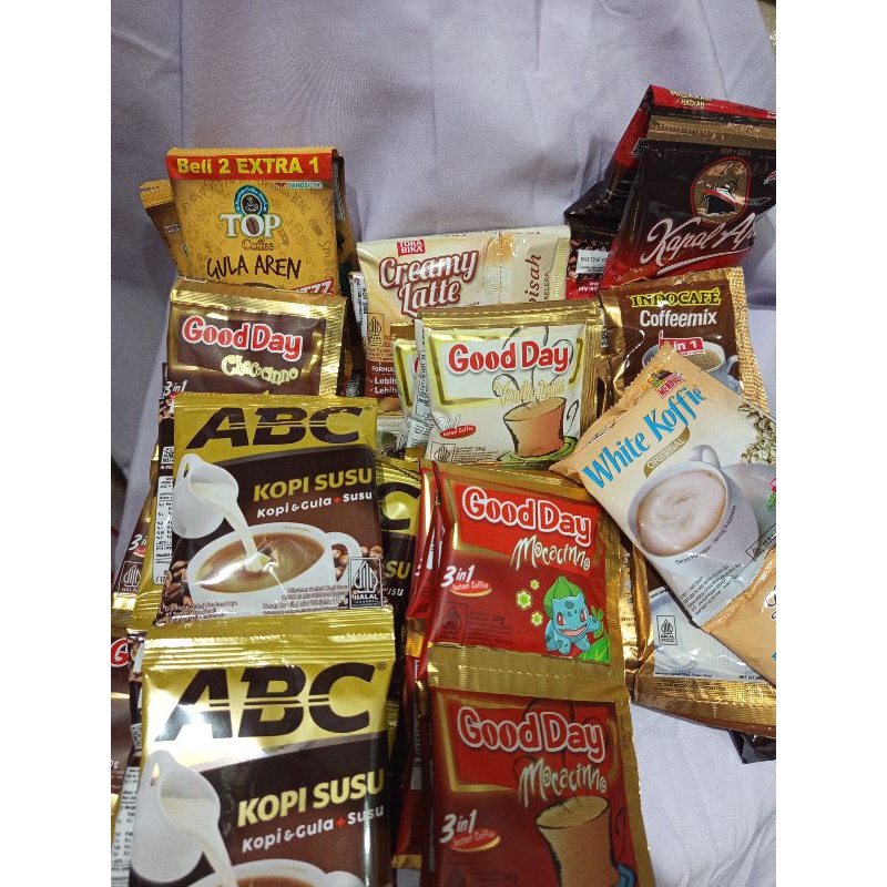 

SAMAWA - PAKET KOPI 1 DUS (MIX) ISI 10 RENCENG