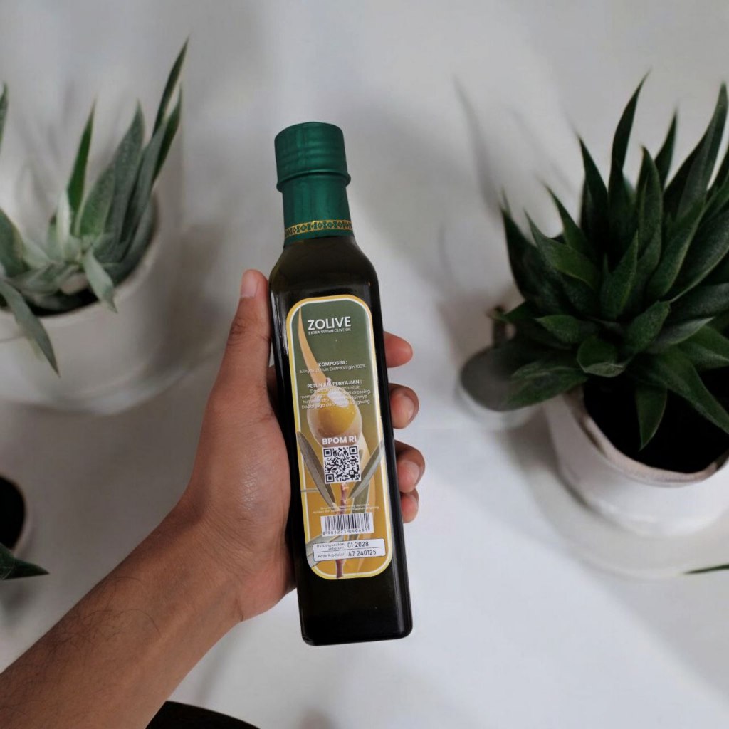 

Minyak zaitun extra virgin olive oil Zolive 250 ml