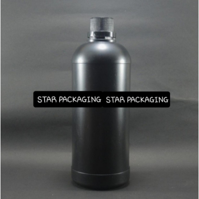 Botol 1 Liter Hitam Botol 1000 Ml Hitam Botol Agro 1000ML Botol Hitam