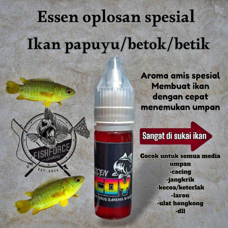 esen oplosan untuk ikan papuyu/betok/betik